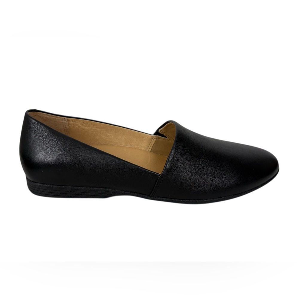 Dansko Women Larisa Loafer EU 40 W 10 Black Leather Slip On Shoe 2046020200 EUC